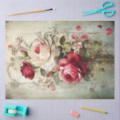 Schöne Sammlung Rose Seidenpapier (Basteln)