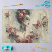 Schöne Sammlung Rose Seidenpapier (Basteln)