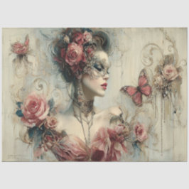 Schöne Sammlung Rose Seidenpapier