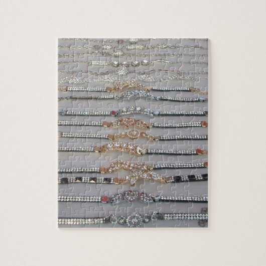 Schöne Sammlung von Diamind Jewels Herzdesign Puzzle (Vertikal)