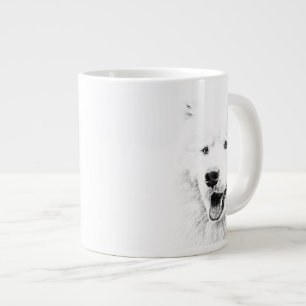Schöne Samoyedhundekunst Jumbo-Tasse
