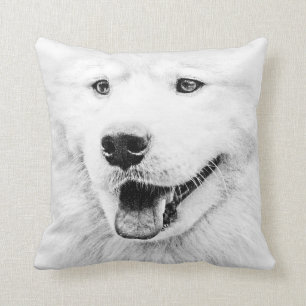Schöne Samoyedhundekunst Kissen