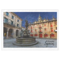 Schöne Santiago de Compostela Spanien