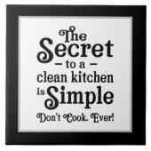 Schöne saubere Küche Fliese (Vorderseite)