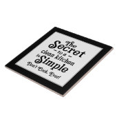 Schöne saubere Küche Fliese (Seite)