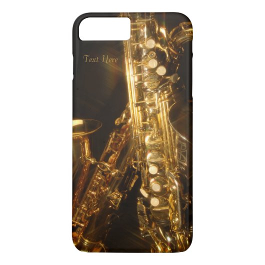 Schöne Saxaphone iPhone 7 Plusfall Case-Mate iPhone Hülle (Rückseite)