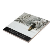Schöne Schäferhund-ErinnerungsKeramik-Fliese Fliese (Seite)