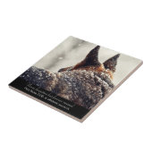 Schöne Schäferhund-ErinnerungsKeramik-Fliese Fliese (Seite)