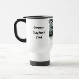 Schöne Schäferhund-Pendler-Kaffee-Tasse Reisebecher