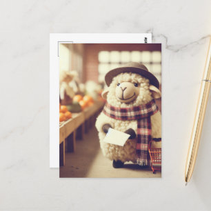 Schöne Schafshäuser Postkarte