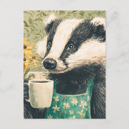 Schöne Schale mit Kaffee Postkarte (Vorderseite)