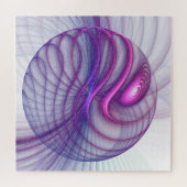 Schöne Schaukel Modernes Abstraktes Fraktal Art Pi Puzzle (Horizontal)