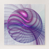 Schöne Schaukel Modernes Abstraktes Fraktal Art Pi Puzzle (Vertikal)