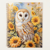 Schöne Scheunenschale und Sonnenblumen Planer (Vorderseite)