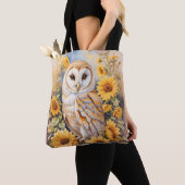 Schöne Scheunenschale und Sonnenblumen Tasche (Von Nahem)