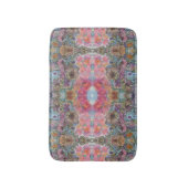 Schöne, schicke Blumengarten Wasserfarben Malerei Badematte (Vorderseite Vertikal)