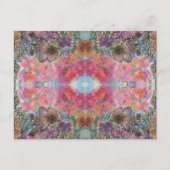 Schöne, schicke Blumengarten Wasserfarben Malerei Postkarte (Vorderseite)