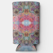 Schöne, schicke Blumengarten Wasserfarben Malerei Selters Dosenkühler (Vorderseite)