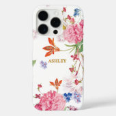 Schöne schicke Rosa Blume Case-Mate iPhone Hülle (Rückseite)