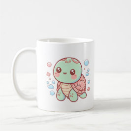 Schöne Schildkröte mit Ozeanvibes Kaffeetasse