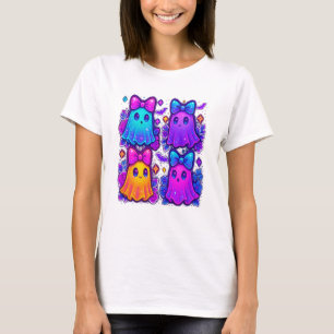 Schöne Schillernde Halloween T-Shirt