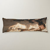 Schöne Schlafbricht Anime Seitenschläferkissen (Rückseite)