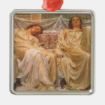 Schöne Schläfchenfrauen (Träume) (Vintage Kunst)