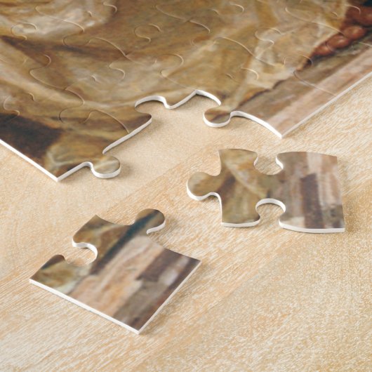 Schöne Schläfchenfrauen (Träume) (Vintage Kunst) Puzzle (Seite)