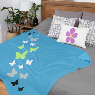 Schöne Schmetterling Agender Stolz Sherpadecke