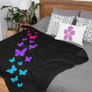 Schöne Schmetterling Androgynes Stolz Design Sherpadecke