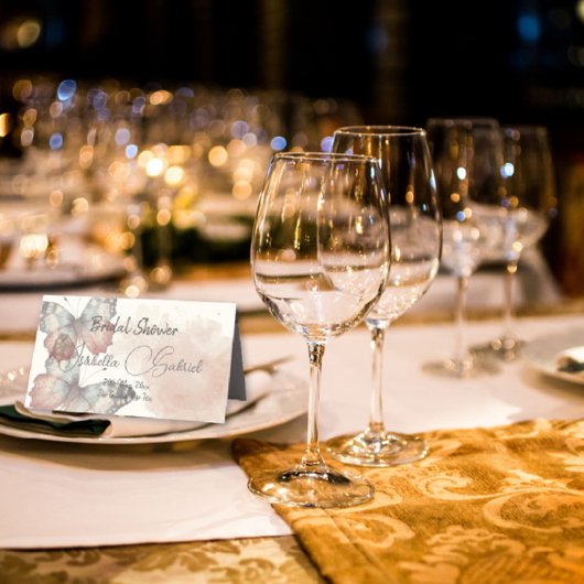 Schöne Schmetterling Brautparty Tabelle Nr. Platzkarte