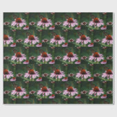 Schöne Schmetterling und Konflower Geschenkpapier (Flach)
