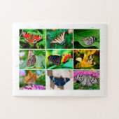Schöne Schmetterlinge FotoCollage, Alter 4, 30 Stk Puzzle (Horizontal)