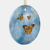 Schöne Schmetterlinge Keramikornament (Rechts)