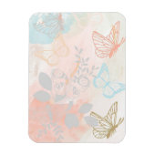 Schöne Schmetterlinge Magnet (Vertikal)