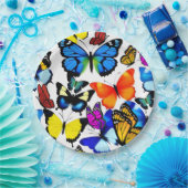 Schöne Schmetterlinge Pappteller (Party)