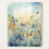 Schöne Schmetterlinge Personalisiert Planer (Rückseite)