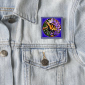 Schöne Schmetterlinge Pinback Button (Beispiel)
