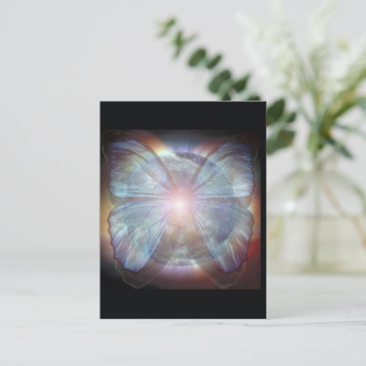 Schöne Schmetterlinge Postkarte (Stehend Vorderseite)