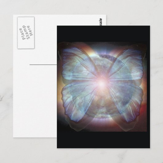 Schöne Schmetterlinge Postkarte (Vorne/Hinten)