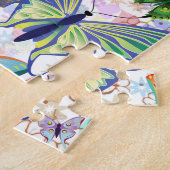 Schöne Schmetterlinge Puzzle (Seite)