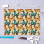 Schöne Schmetterlinge Seidenpapier (Handwerk)