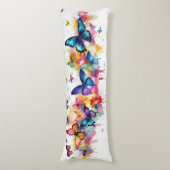 Schöne Schmetterlinge Seitenschläferkissen (Vorderseite Vertikal)