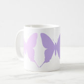 Schöne Schmetterlinge Tasse (Vorderseite Links)