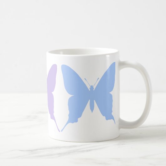 Schöne Schmetterlinge Tasse (Rechts)