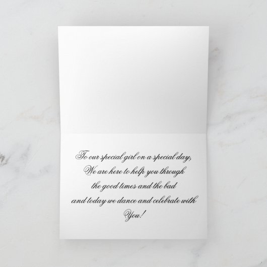 Schöne Schmetterlings-Reise-alles- Gute zum Karte (Innenseite)