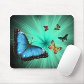 Schöne Schmetterlings-Reise Mousepad (Mit Mouse)