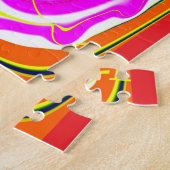 Schöne Schmetterlingsblume Puzzle (Seite)