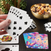 Schöne Schmetterlingsschmetterlinge Spielkarten (In Situ)