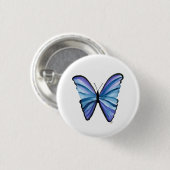 Schöne Schmetterlingstaste, Button (Vorne & Hinten)